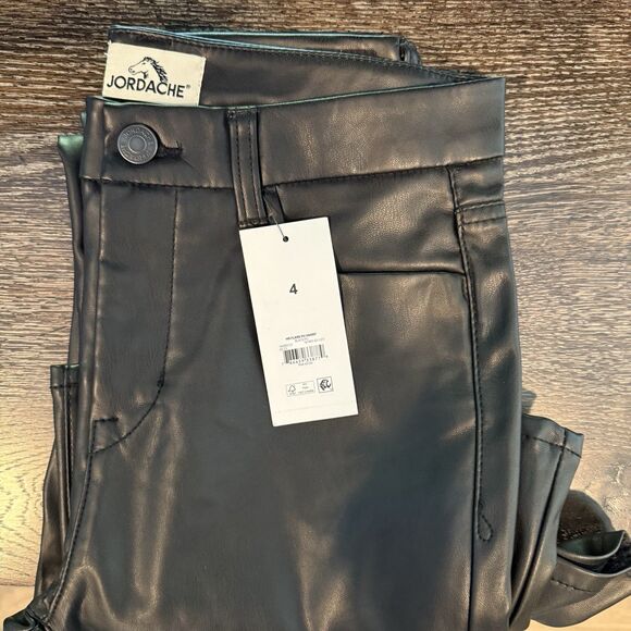 Jordache Sleek Black Flare Pants - Picture 9 of 9